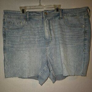 TORRID Denim Shorts with SPARKLE!  NWT